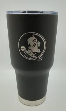 Florida State University Seminoles Etched Logo 30oz Tumbler
